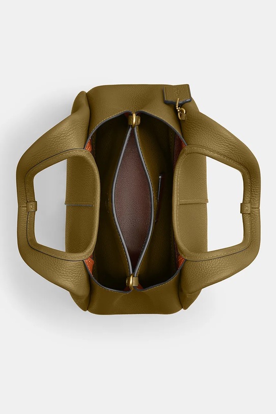 Coach torebka crossbody damska skórzana zielony CM545