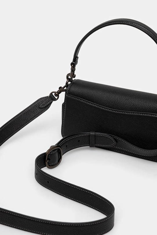 Αξεσουάρ Δερμάτινη τσάντα Coach Tabby CM546 μαύρο