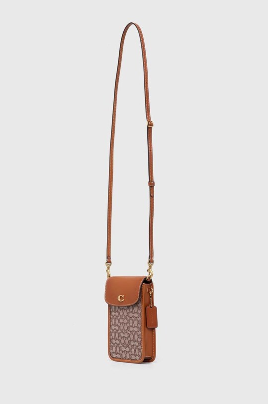 Coach torebka C Phone Crossbody CM510 brązowy AW23