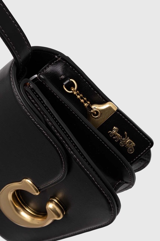 Coach torebka skórzana LUX IDOL CM557 czarny