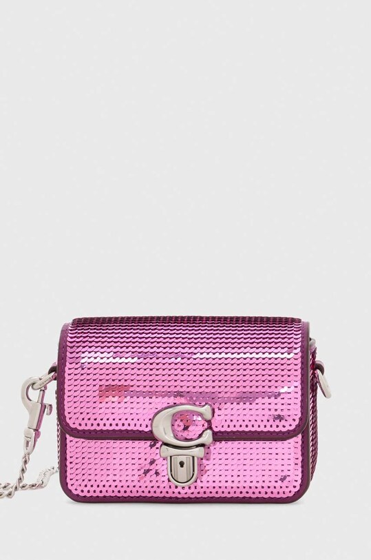 Coach borsetta Studio 12 stampa all-over rosa CM429
