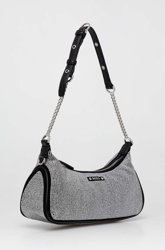 Torba od brušene kože BOSS 50504142 crna AW23