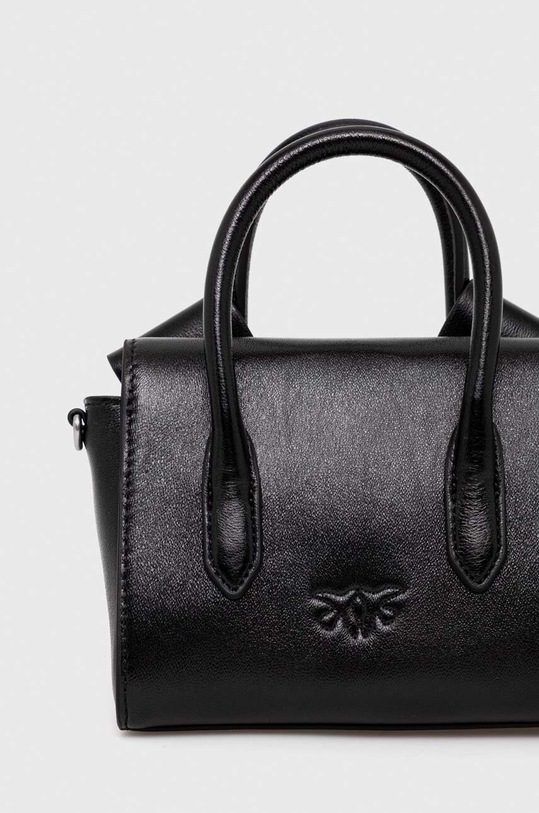 Αξεσουάρ Δερμάτινη τσάντα Pinko 100384.A0F8 μαύρο