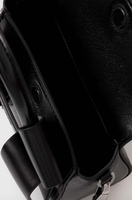 Δερμάτινη τσάντα Pinko 100384.A0F8 μαύρο