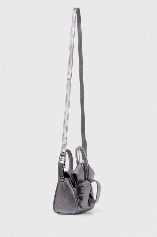 Δερμάτινη τσάντα Pinko 100384.A0F8 ασημί AW23