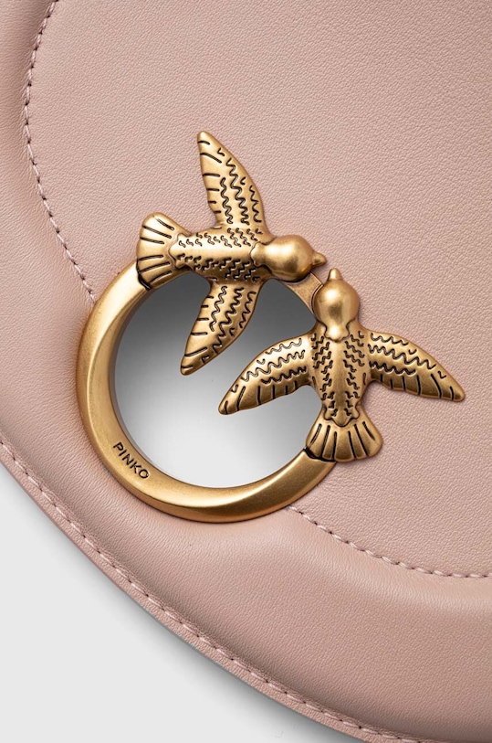 Pinko torebka skórzana różowy 101510.A0QO
