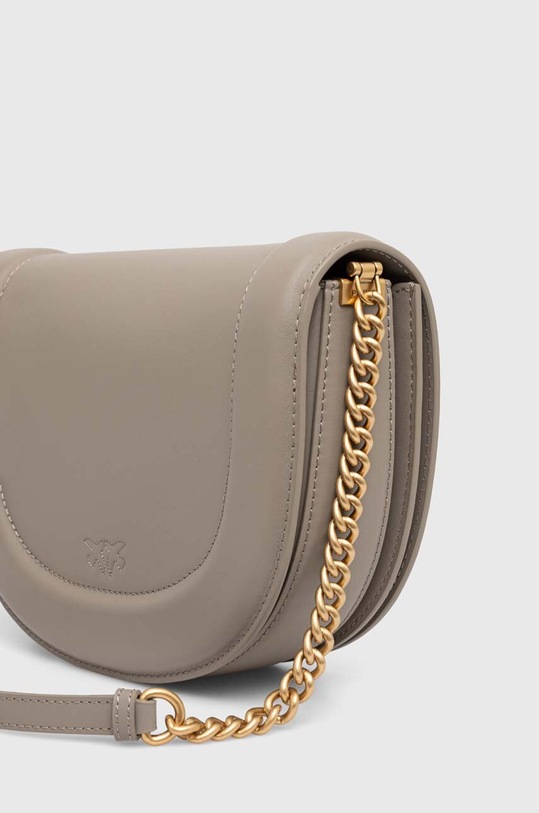 Doplňky Kožená kabelka Pinko 101510.A0QO šedá