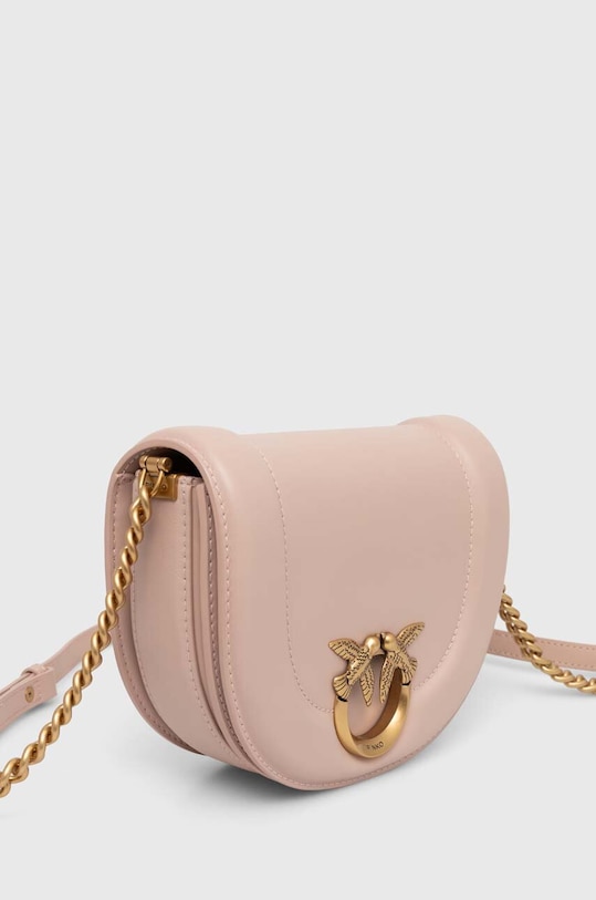 Accesorii Pinko poseta de piele 101969.A0QO roz