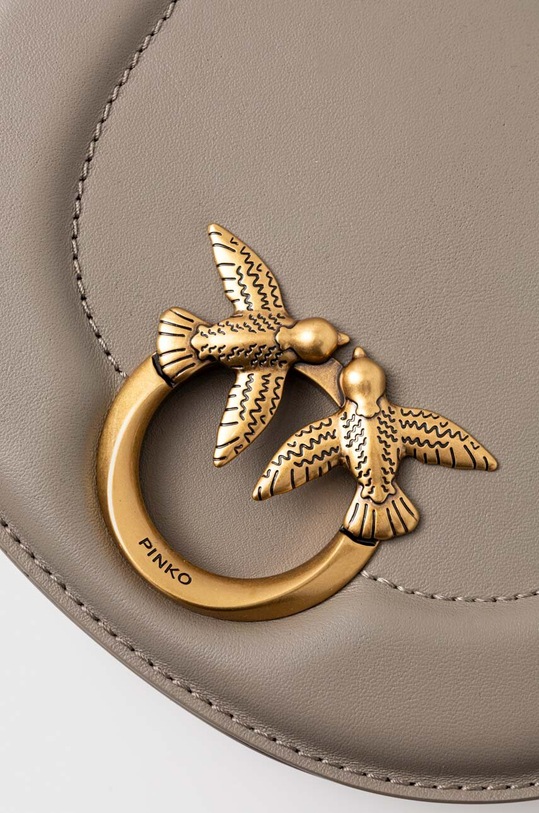 Akcesoria Pinko torebka skórzana 101969.A0QO szary