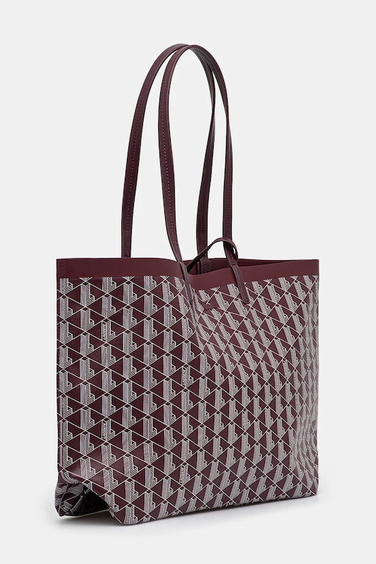 Lacoste torebka NF4344ZE bordowy AW24