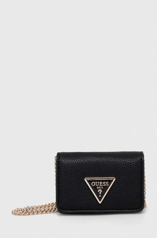 Guess torebka aplikacja czarny PWBG87.78860