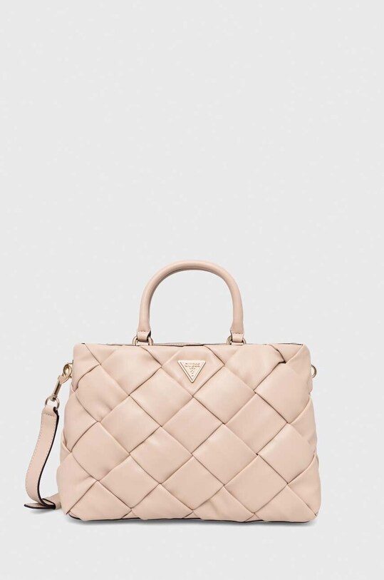 Torba Guess bez uzorka bež HWWG89.86060