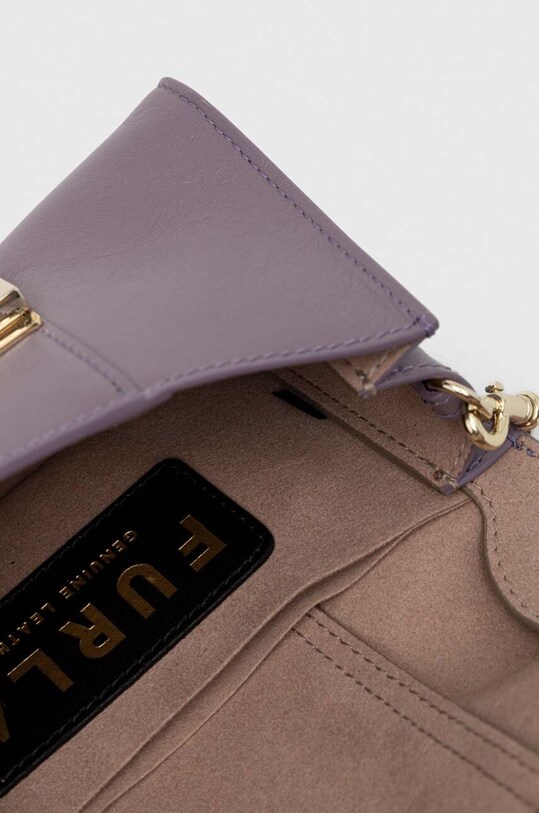 Furla torebka skórzana Metropolis mini WB00930.BX1709.2493S fioletowy