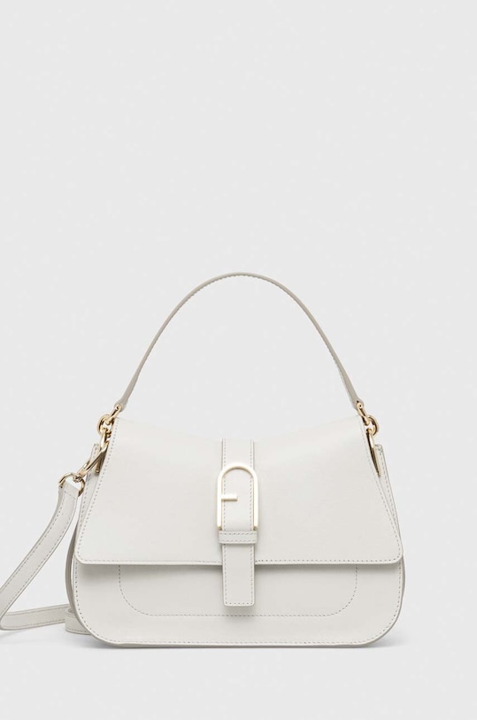Furla torebka skórzana skóra licowa biały WB00996.BX2045.1704S