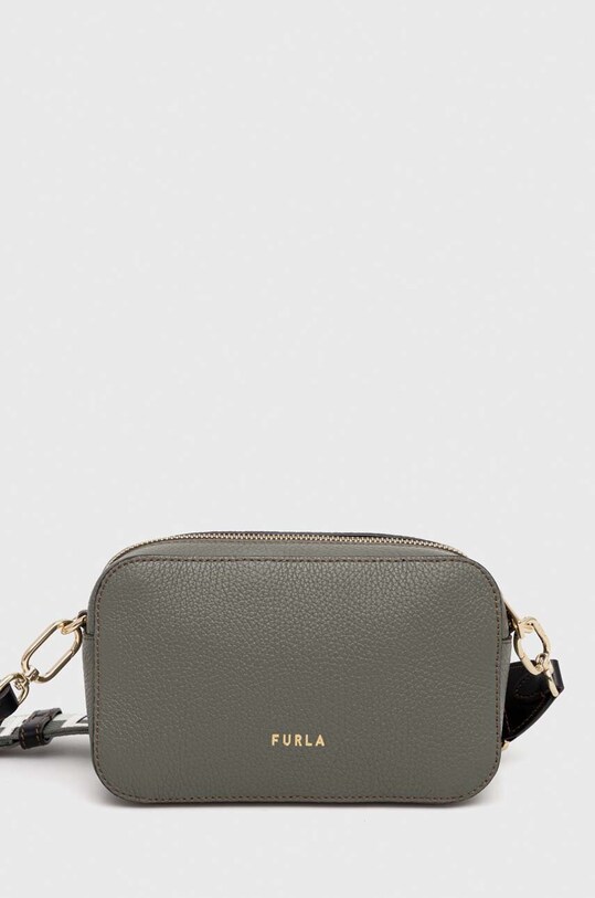 Akcesoria Furla torebka skórzana WB00924.BX0356.2759S zielony