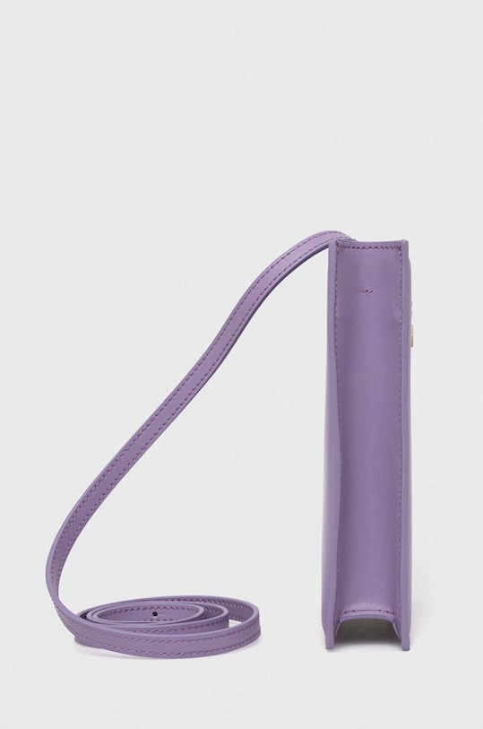 Akcesoria Patrizia Pepe torebka skórzana 2B0052.L061 fioletowy