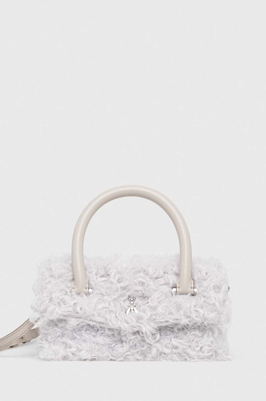 Patrizia Pepe torebka skóra licowa szary 2B0111.E009