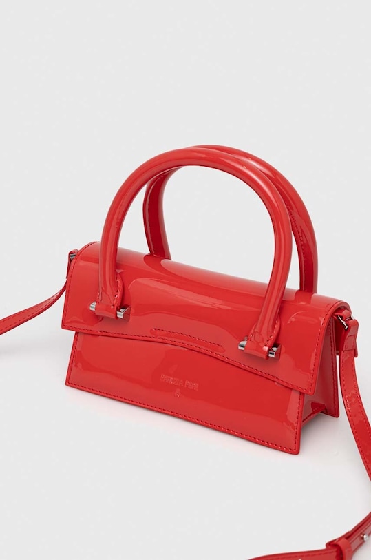 Αξεσουάρ Δερμάτινη τσάντα Patrizia Pepe 2B0111.L057 κόκκινο