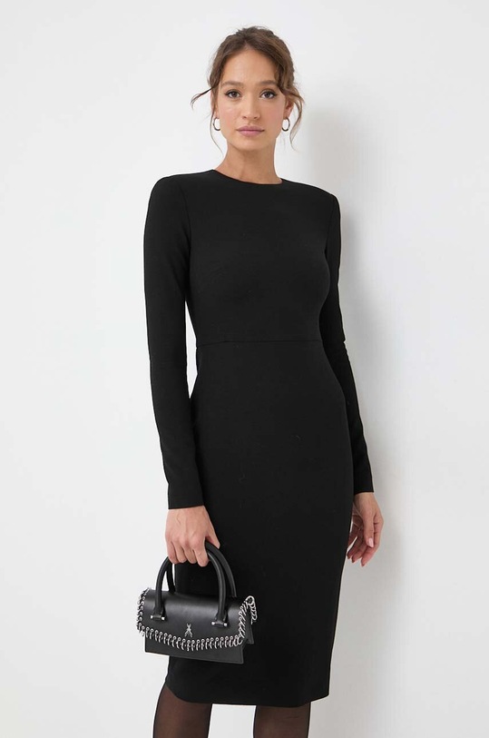 Accesorii Patrizia Pepe poseta de piele 2B0111.L084 negru