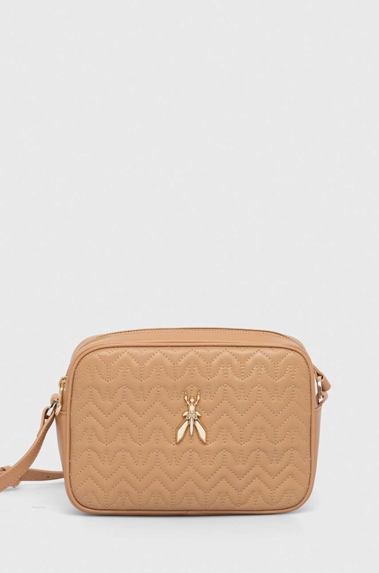 Patrizia Pepe torebka skórzana 2B8985.L082 beżowy SS24