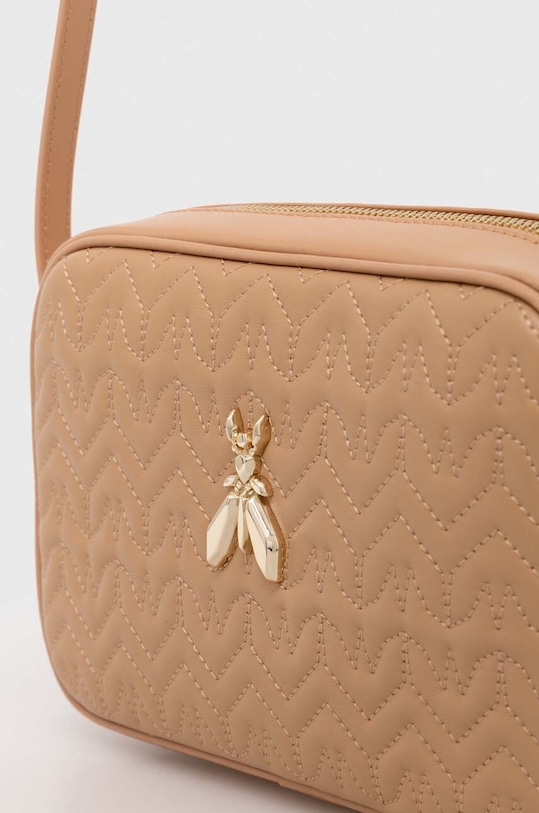 Patrizia Pepe torebka skórzana 2B8985.L082 beżowy