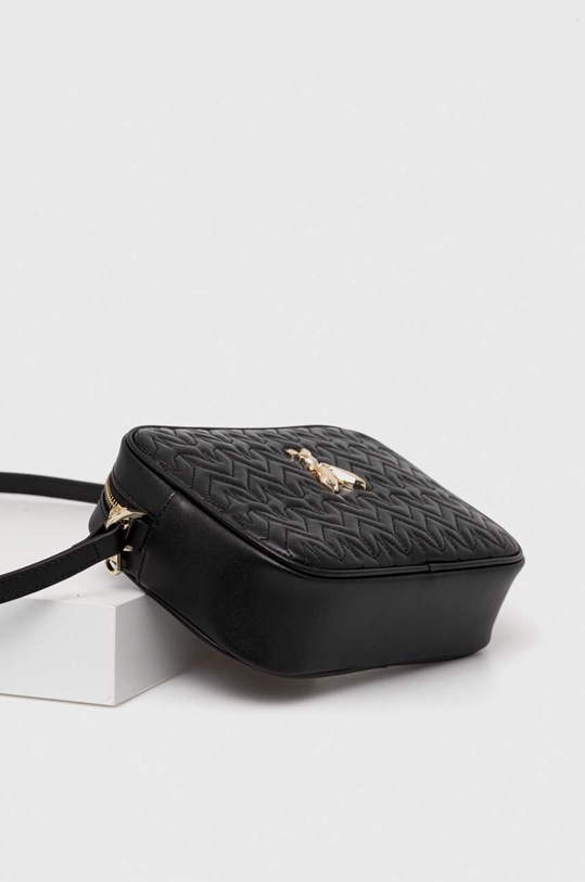 Шкіряна сумочка Patrizia Pepe 2B8985.L082 чорний SS24