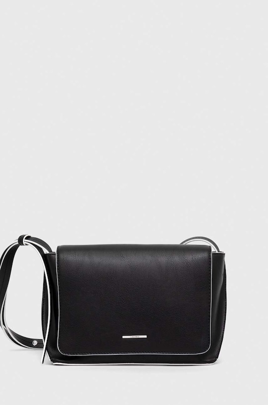 Calvin Klein torebka nie mieści A4 czarny K60K611072