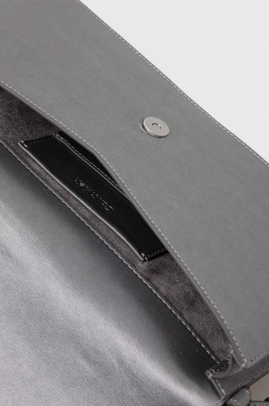 Pismo torba Calvin Klein K60K611309 srebrna