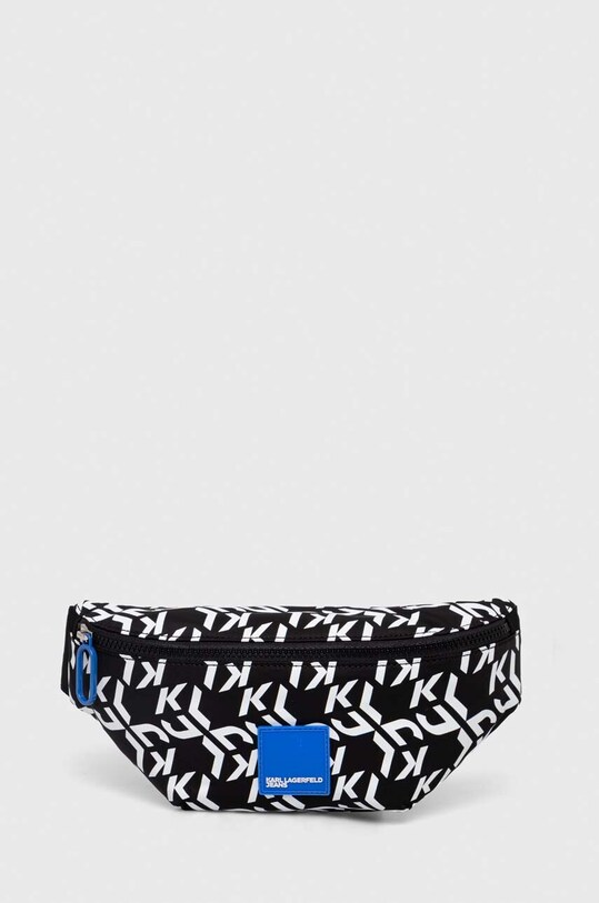 Ľadvinka Karl Lagerfeld Jeans vzorovaný čierna 236J3003