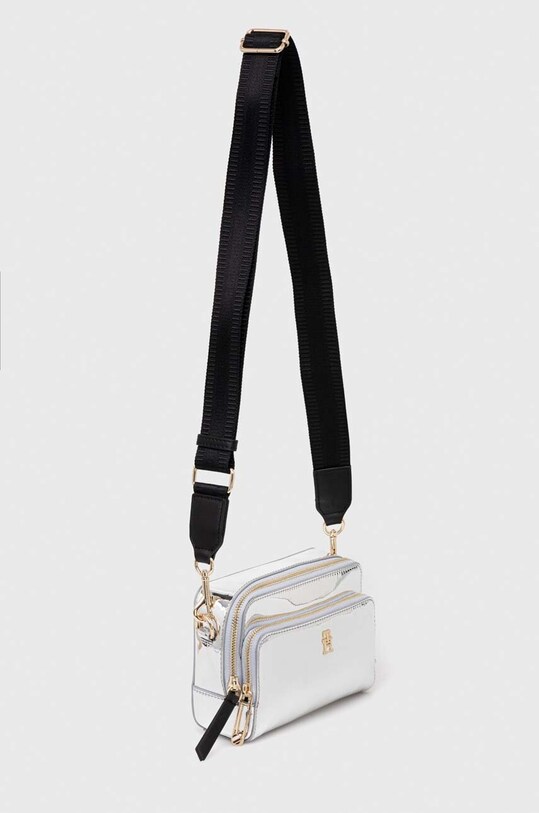 Τσάντα Tommy Hilfiger AW0AW15201 ασημί AW23