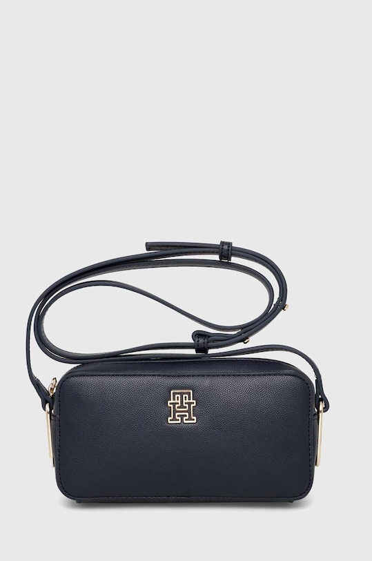 Tommy Hilfiger torebka nie mieści A4 granatowy AW0AW15245