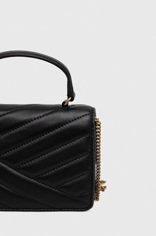 Αξεσουάρ Δερμάτινη τσάντα Tory Burch 152356.001 μαύρο