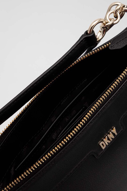 Dkny torebka skórzana R333CY40 czarny