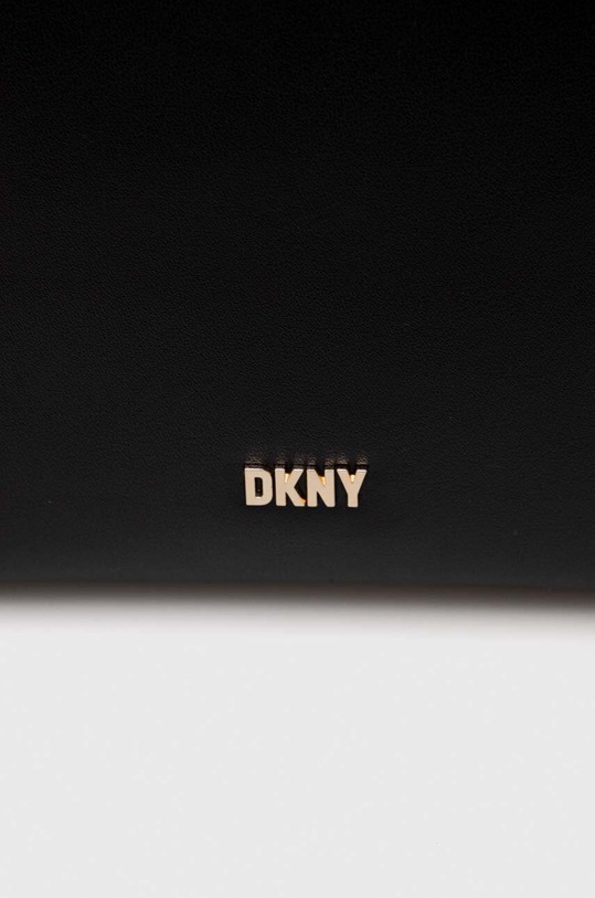 Δερμάτινη τσάντα DKNY μαύρο R33CKY44