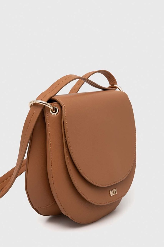 Kožená kabelka Dkny R33ECY38 hnedá SS24