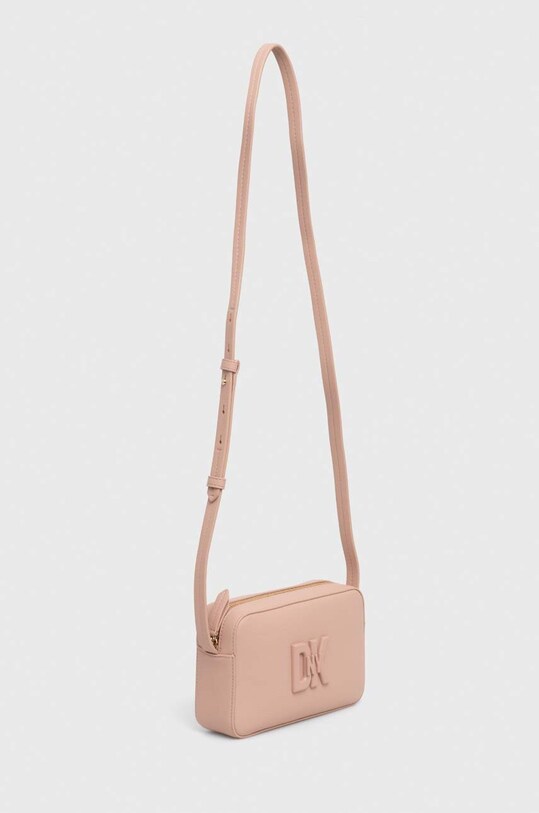 Кожаная сумочка Dkny R33EKY31 розовый AW24