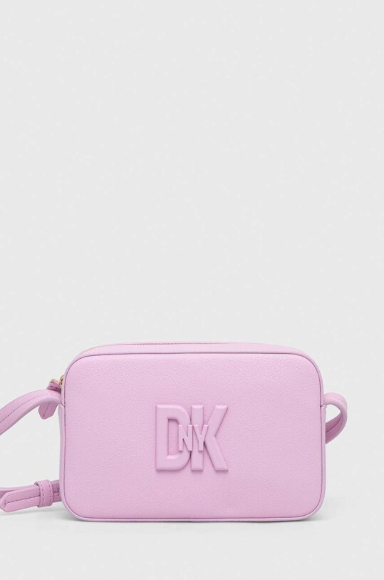 Dkny poseta de piele nu incape in A4 roz R33EKY31