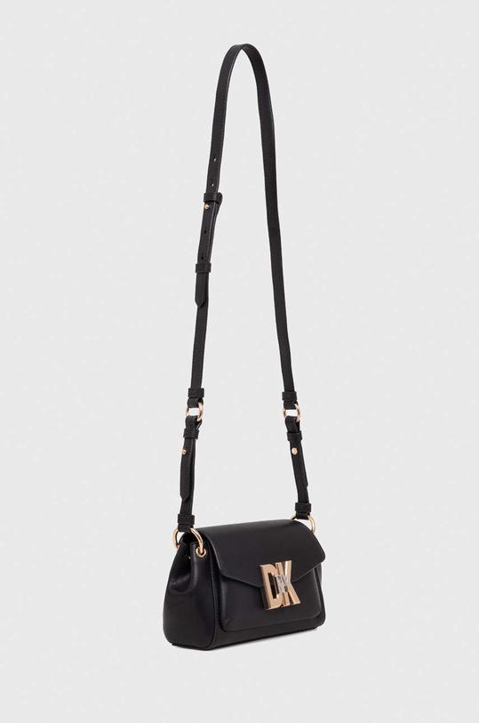 Dkny torebka skórzana R33EKY86 czarny AW23