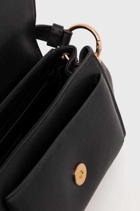 Dkny torebka skórzana czarny R33EKY86