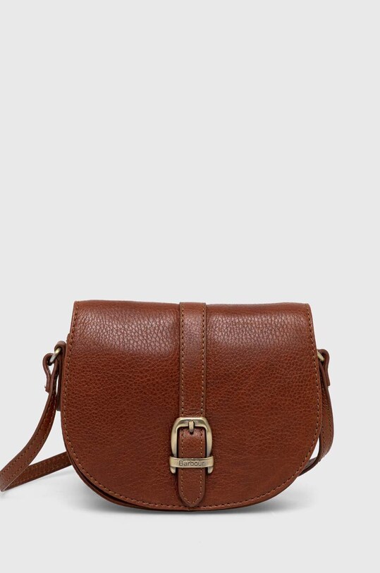 Barbour poseta de piele uni maro LBA0349