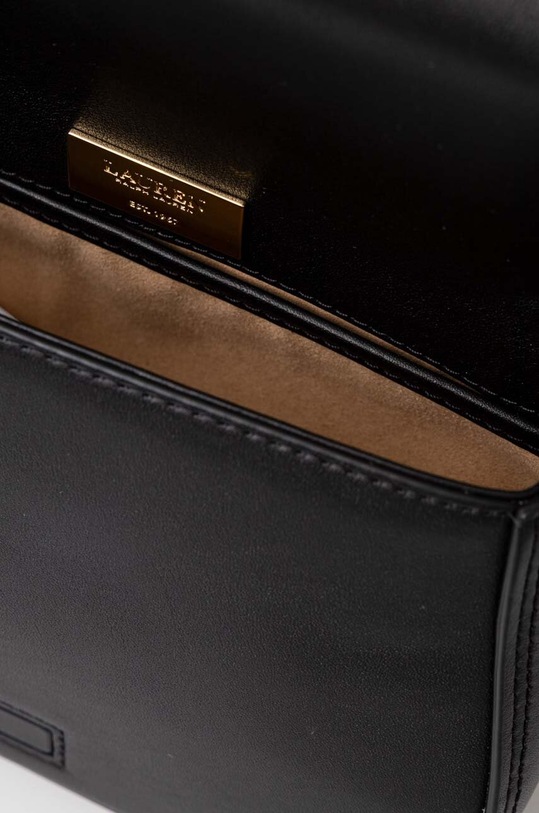 Kožená kabelka Lauren Ralph Lauren 431915354 černá
