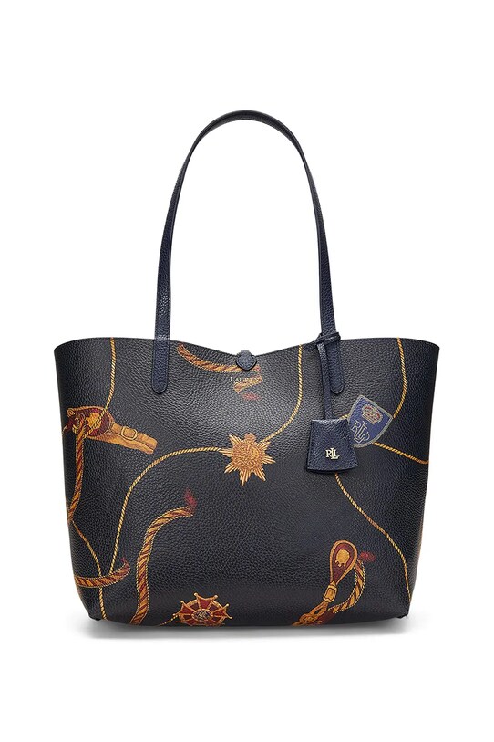 Τσάντα δυο όψεων Lauren Ralph Lauren σκούρο μπλε 431795329