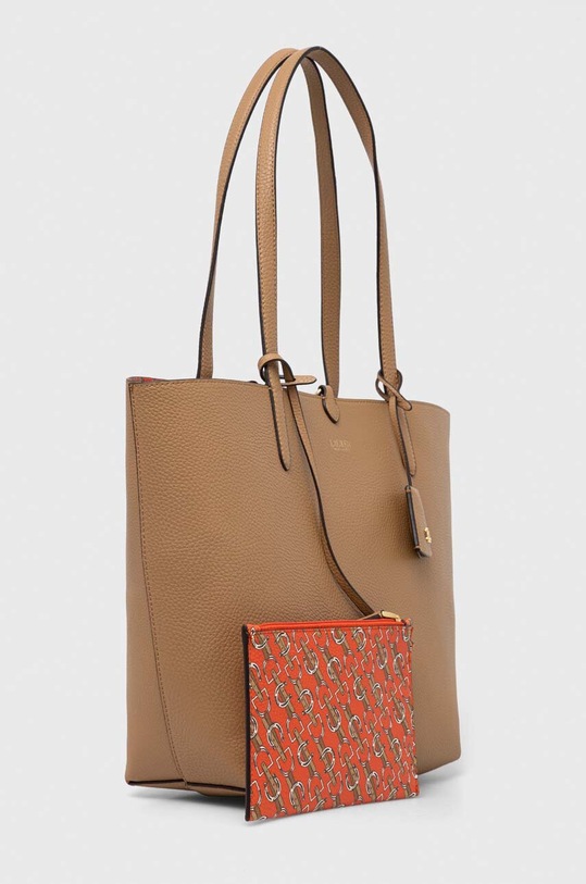 Lauren Ralph Lauren torebka dwustronna 431795329 beżowy AA00