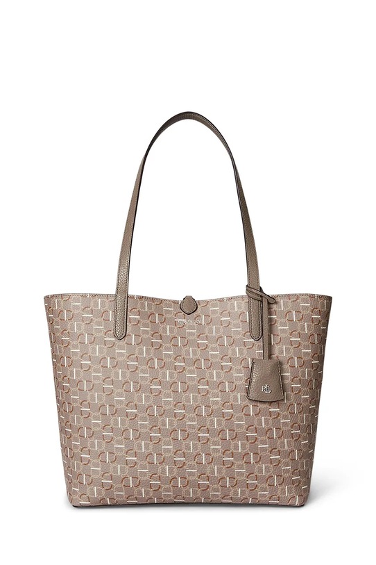 Τσάντα δυο όψεων Lauren Ralph Lauren 431795329 καφέ