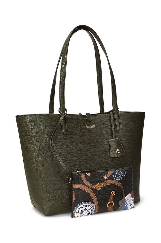 Doplňky Oboustranná kabelka Lauren Ralph Lauren 431795329 zelená