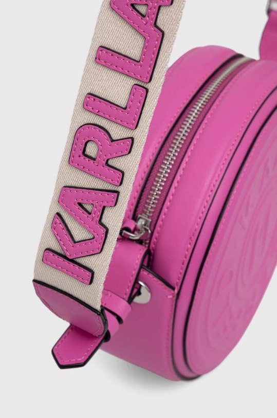 Karl Lagerfeld torebka skórzana 236W3095 różowy