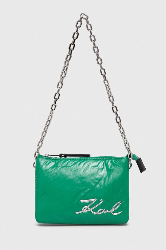 Karl Lagerfeld borsetta applique verde 236W3201