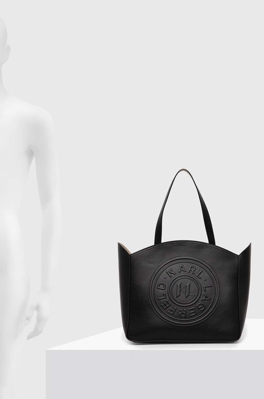 Kožená kabelka Karl Lagerfeld 236W3093