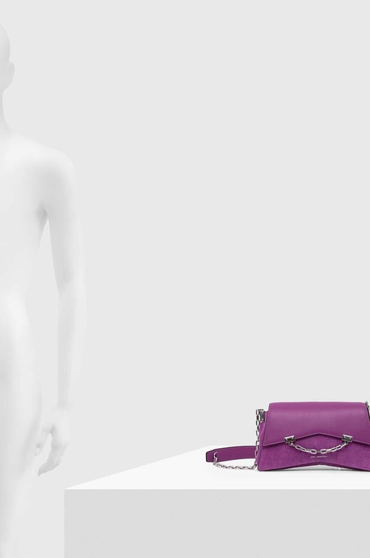 Kožená kabelka Karl Lagerfeld 236W3045