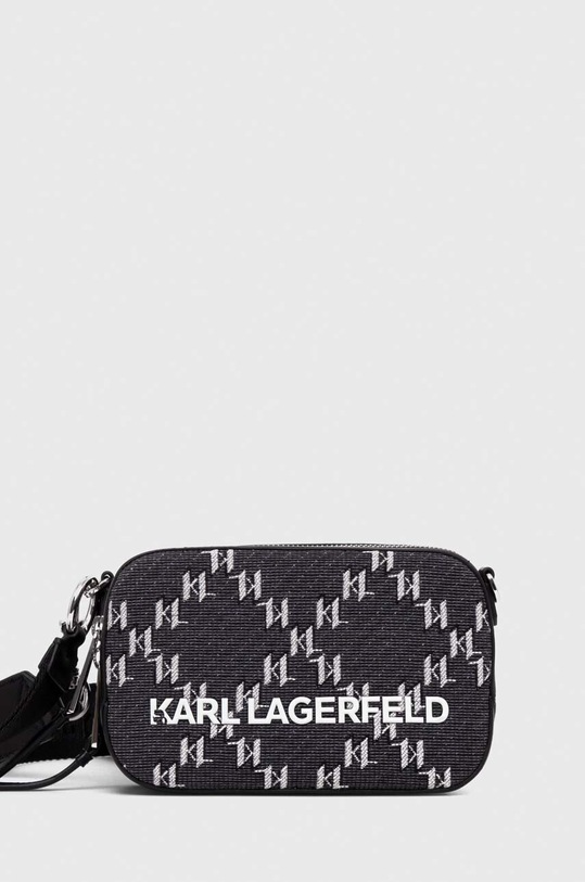 Τσάντα Karl Lagerfeld στάμπα γκρί 236W3028